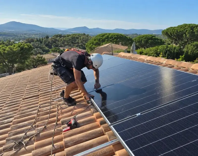 Installateur panneaux solaires Calce — pose photovoltaïque sur toiture